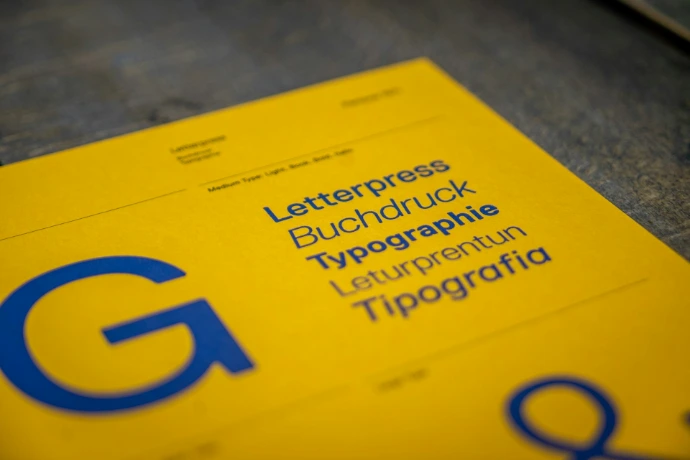 yellow and blue fonts 