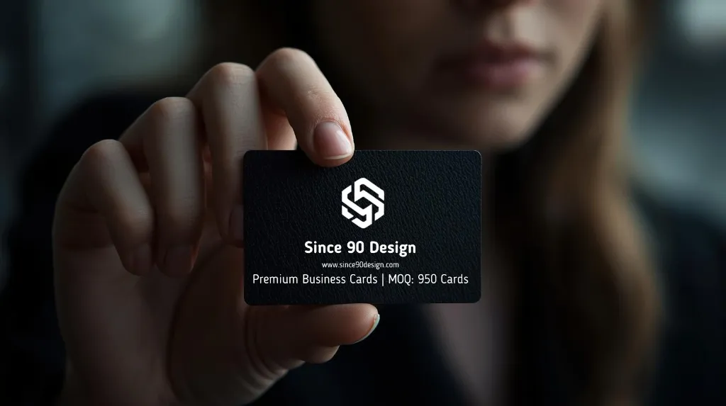 Since90 Design www.since90design.com Premium Business Cards  MOQ 950 Cards.webp