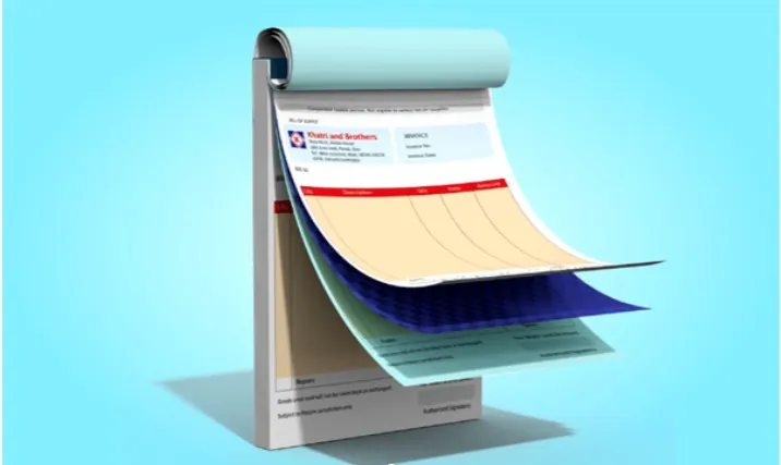 A4 Bill Book - 3 Copy