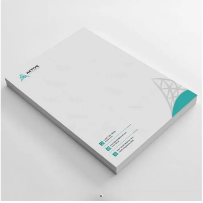 Letter Head - 70 GSM, Maplitho Paper (1000, Letter Size (8.5" X 11"))