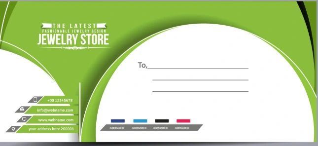 Envelopes - 9x4 Inches (1000, Short Opening (with center pasting))