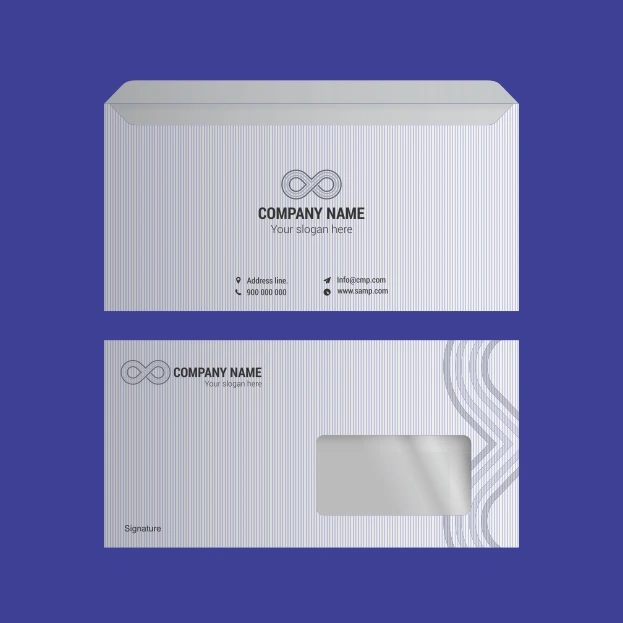 Envelopes - 9.70x4.20 (1000, Short Opening (with center pasting))