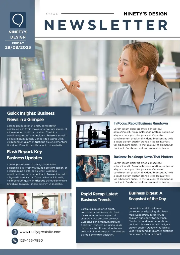 Custom Newsletters | Print Your Story, Share Your Updates