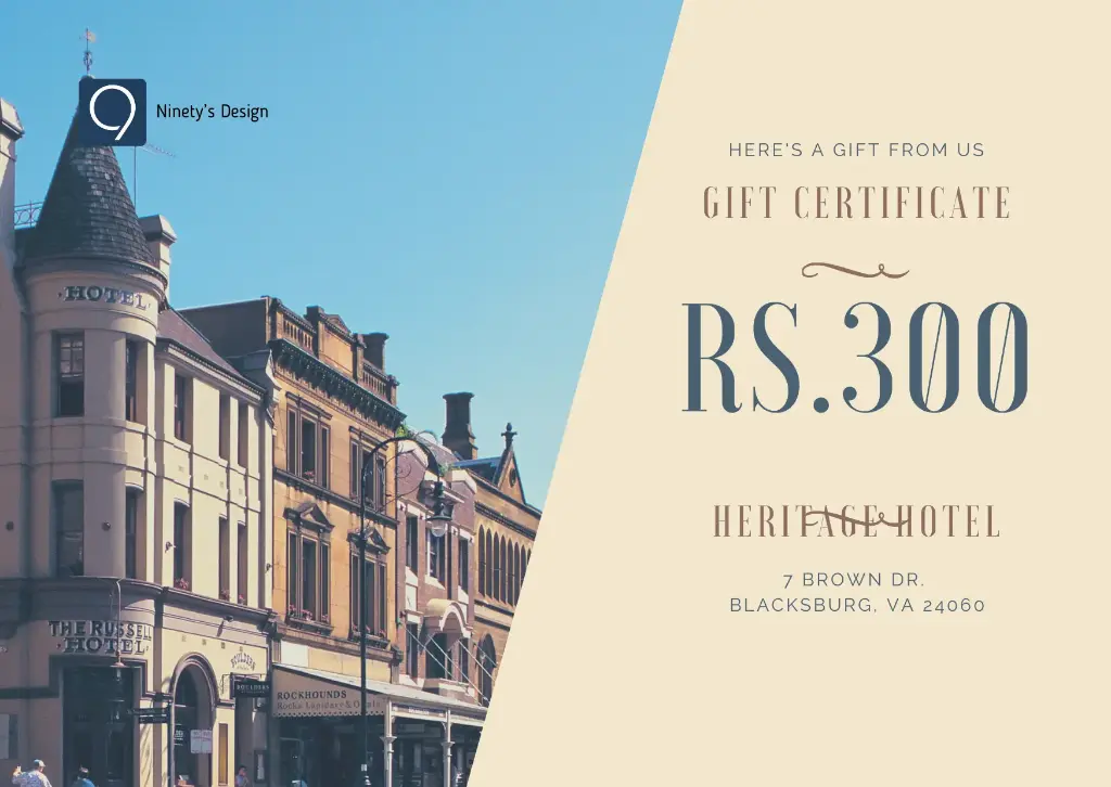 Custom Gift Certificates | The Perfect Gift for Any Occasion